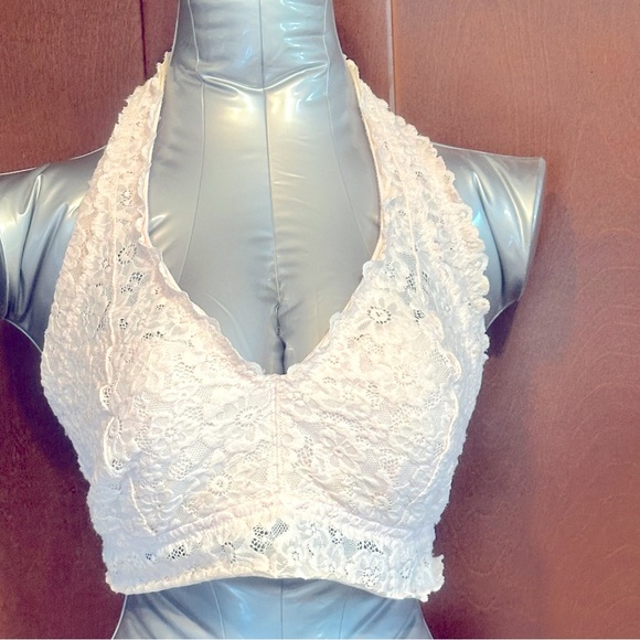 Halter bralette ballet pink lace softesta - Picture 3 of 11